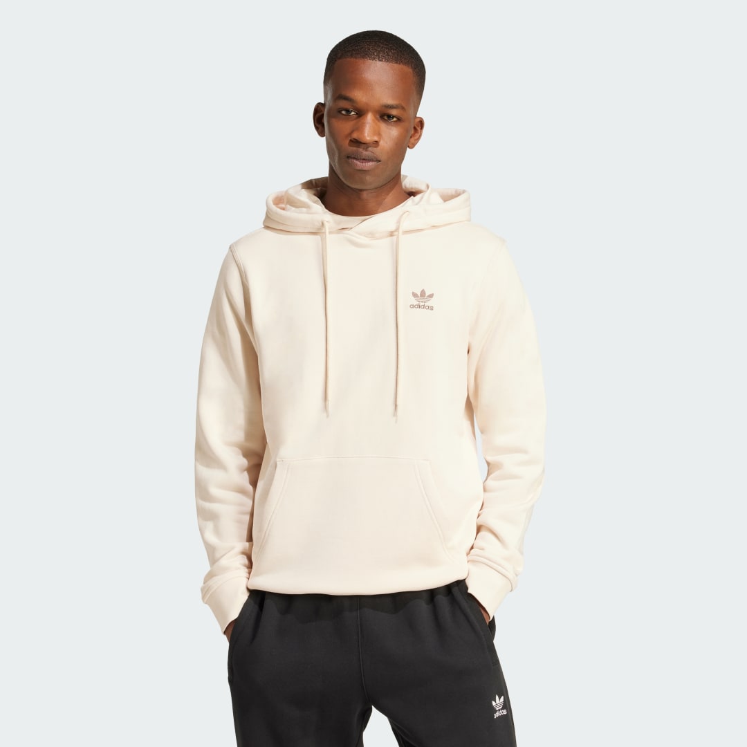 Mikina adidas Performance Essentials French Terry Hoodie Béžová | JD2408, 0