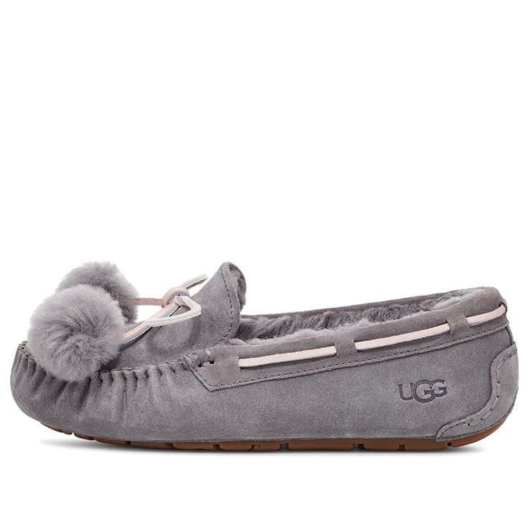 Tenisky a topánky UGG Dakota Bow Pom Slippers Šedá | 1124030-SHA, 0