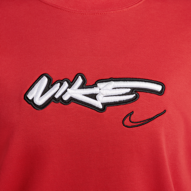 Mikina Nike Sportswear Breaking Crewneck Červená | FZ0256-696, 2