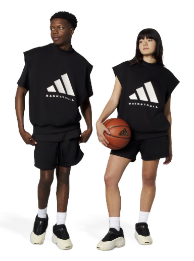 Mikina adidas Originals Basketball Sleeveless Čierna | IN4247