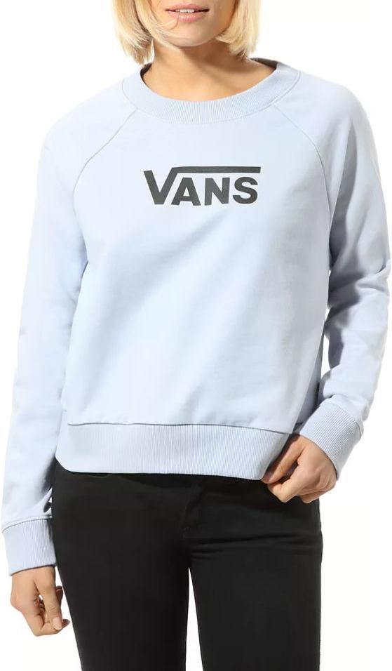 Mikina Vans Boxy Crewneck Sweatshirt Modrá | vn0a47thvby1, 0