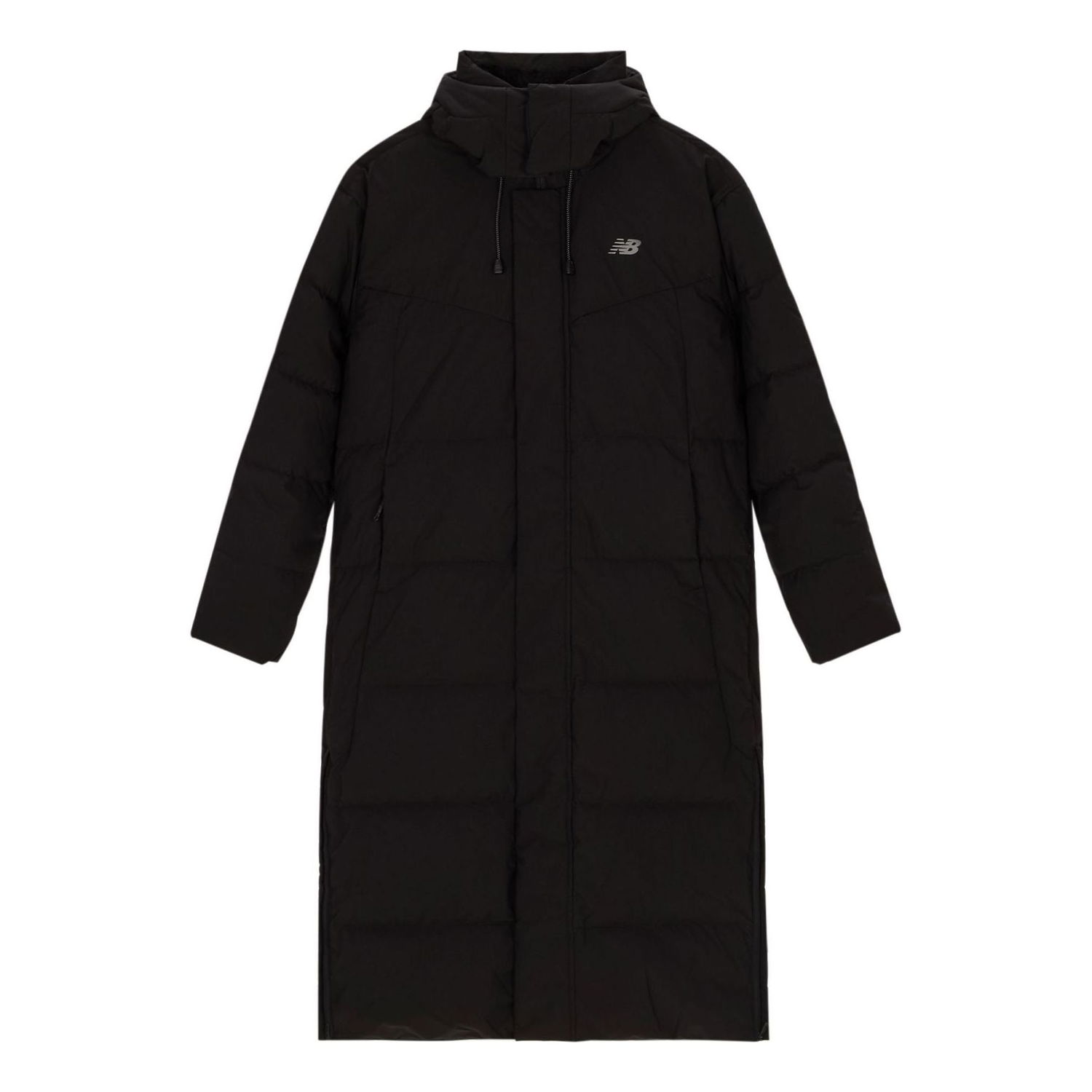Parka New Balance Lifestyle Long Puffer Jacket Čierna | NPD46141-BK, 0