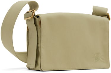 Taška cez rameno Burberry Burberry Trench Leather Crossbody Bag Zelené | 8077398, 1