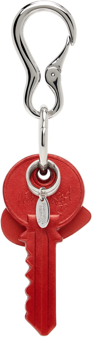 Kľúčenka Vivienne Westwood Key & Heart Keychain Červená | 82030126U-L009C-, 2
