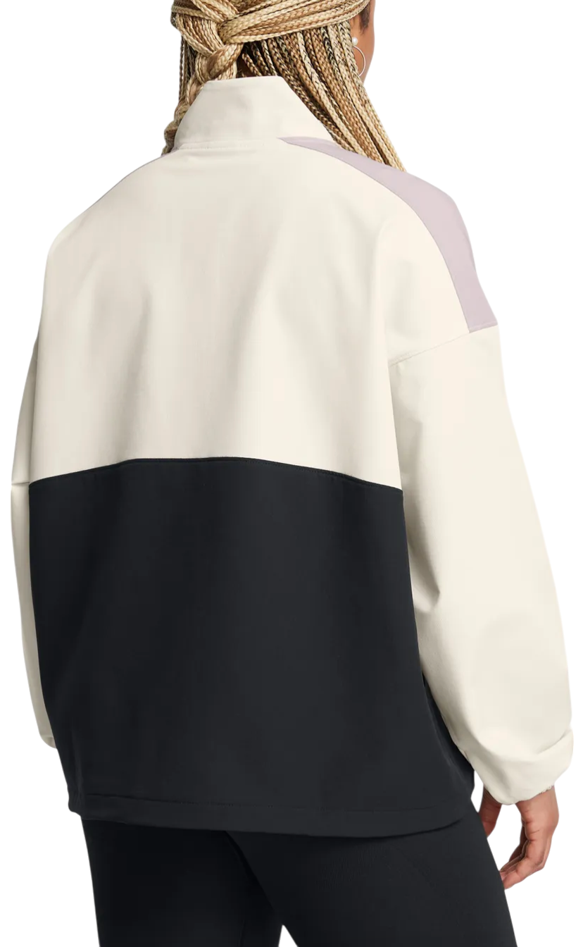 Vetrovka Under Armour Under Armour Armoursport Woven Pullover Biela | 1386473-110, 1