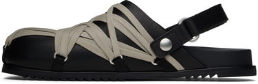 Oblečenie Rick Owens Rick Owens Hollywood Megalaced Mules Čierna | RU01E5813 LOOW1, 2