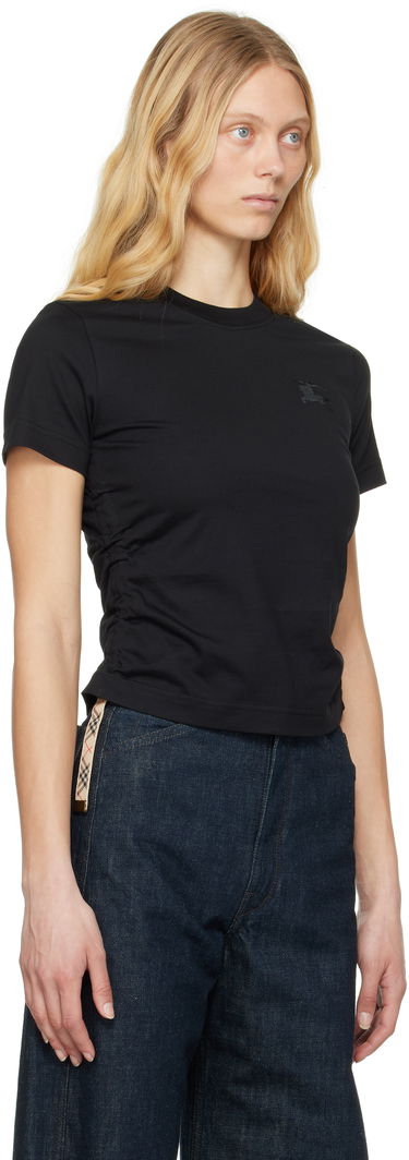 Tričko Burberry Burberry Cotton T-Shirt Čierna | 8109187, 1