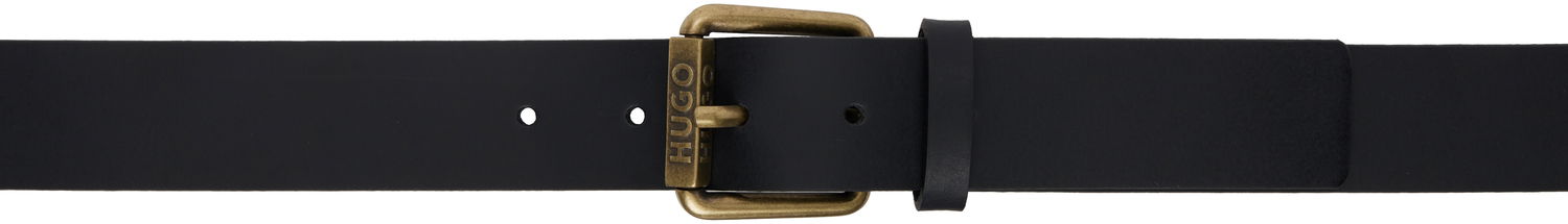 Opasok BOSS Hugo Leather Belt Čierna | 50537074, 0