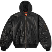 Bomber bunda Balenciaga Classic Leather Bomber Jacket Čierna | 750953-TOS17-1000, 1