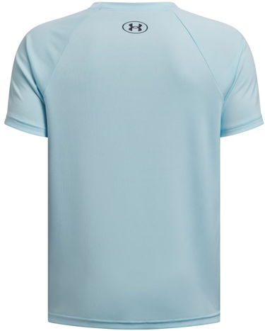 Tričko Under Armour Under Armour Tech Split Wordmark Short Sleeve T-Shirt Modrá | 1383010-494, 2