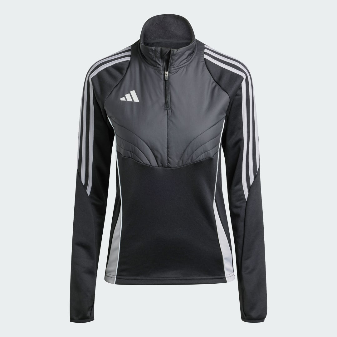 Black Winterized Quarter-Zip Training Top