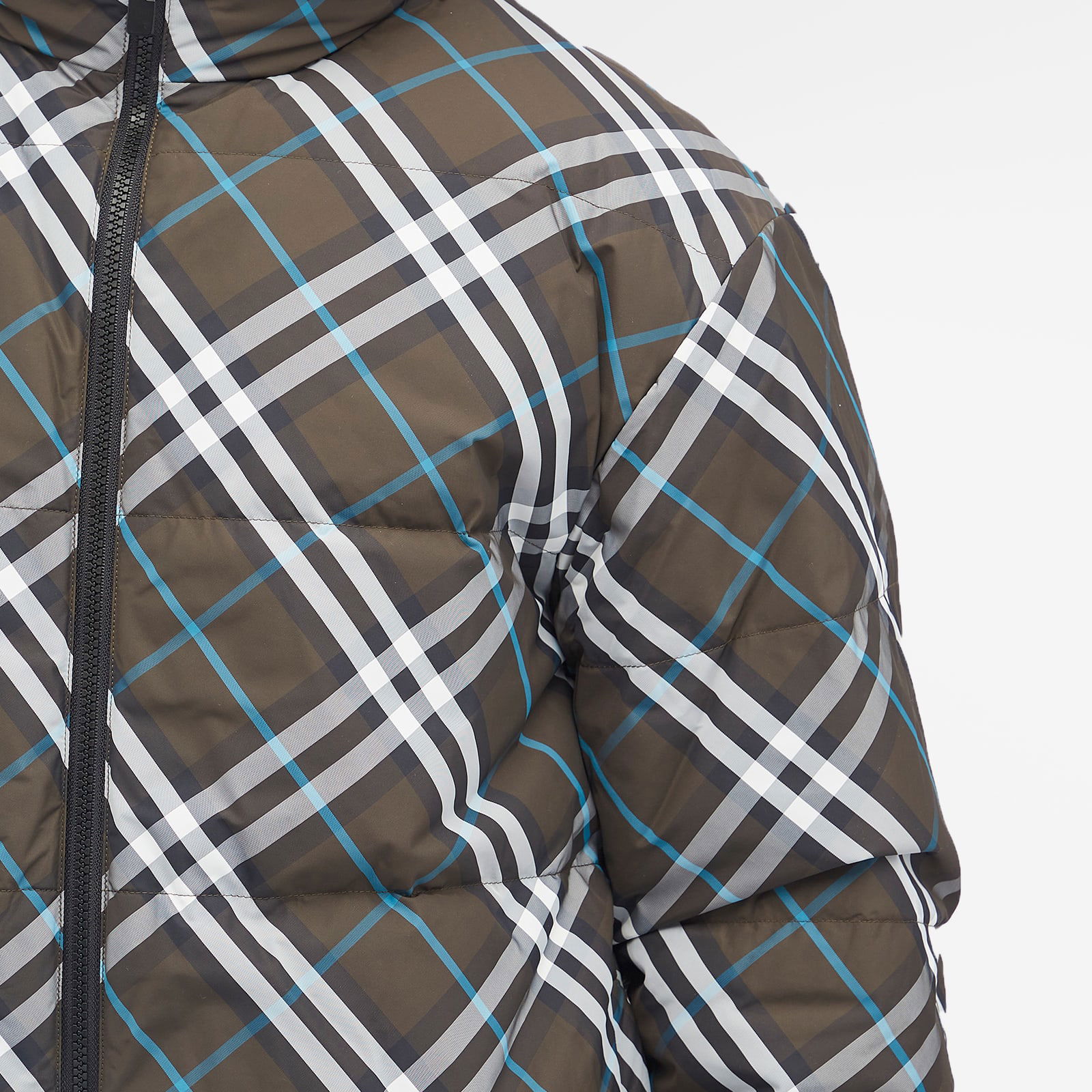 Reversible Check Puffer Jacket