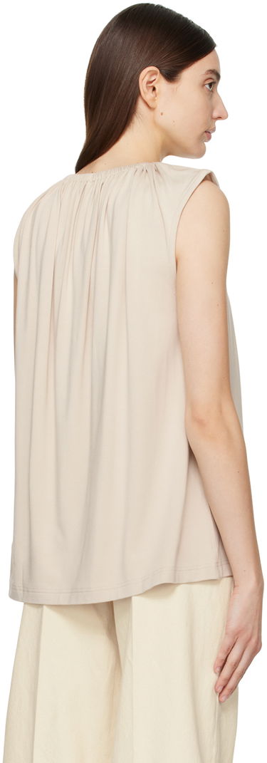 Tielko TOTEME TOTEME Women's Crewneck Tank Top Béžová | 242-WRT1716-FB0163, 2