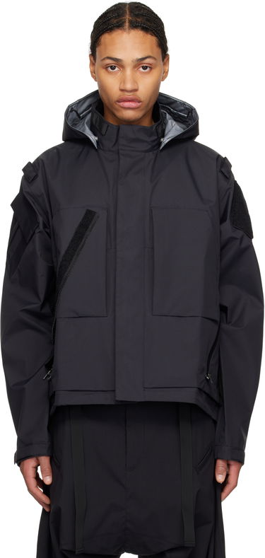 Parka Acronym J14-GT Hooded Technical Jacket Čierna | J14-GT, 0