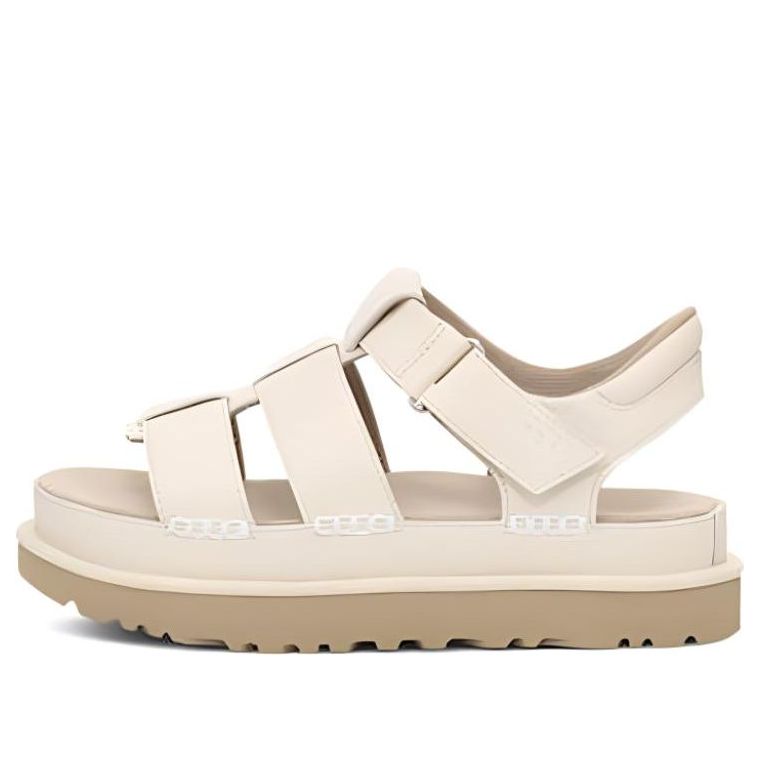 Tenisky a topánky UGG Goldenstar Strap Platform Sandals Béžová | 1154650-JSM