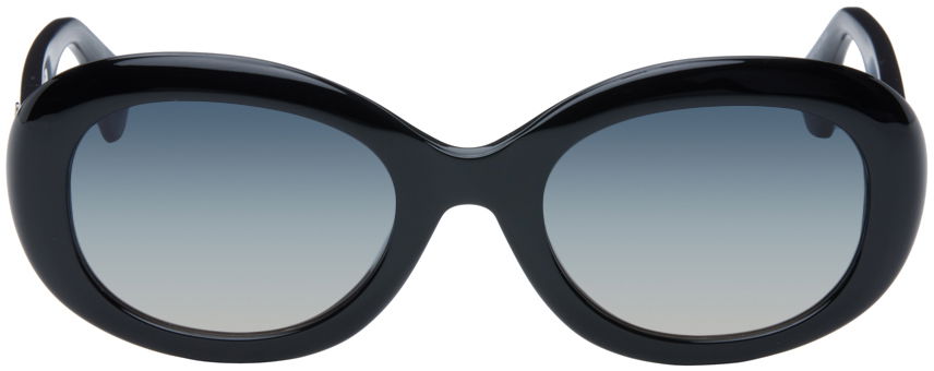 Slnečné okuliare Vivienne Westwood Vivienne Westwood Vivienne Oval Sunglasses Čierna | VW5051, 0