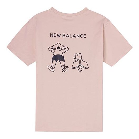 Tričko New Balance Noritake Graphic T-Shirt Ružová | AMT12347-RWR