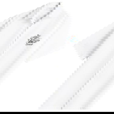 Košeľa Off-White Off-White Fresco Arrow Poplin Bowling Shirt, Size Small Biela | OMGG013S25FAB0010187, 1