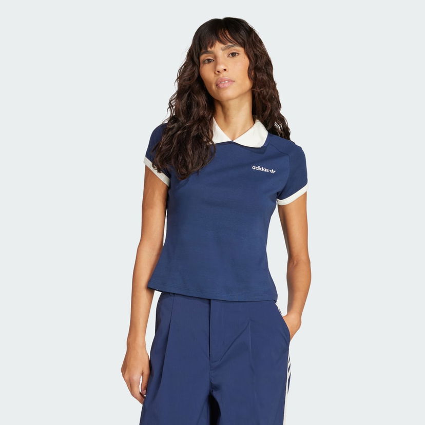 Polo tričko adidas Performance Polo T-Shirt Modrá | JY2829