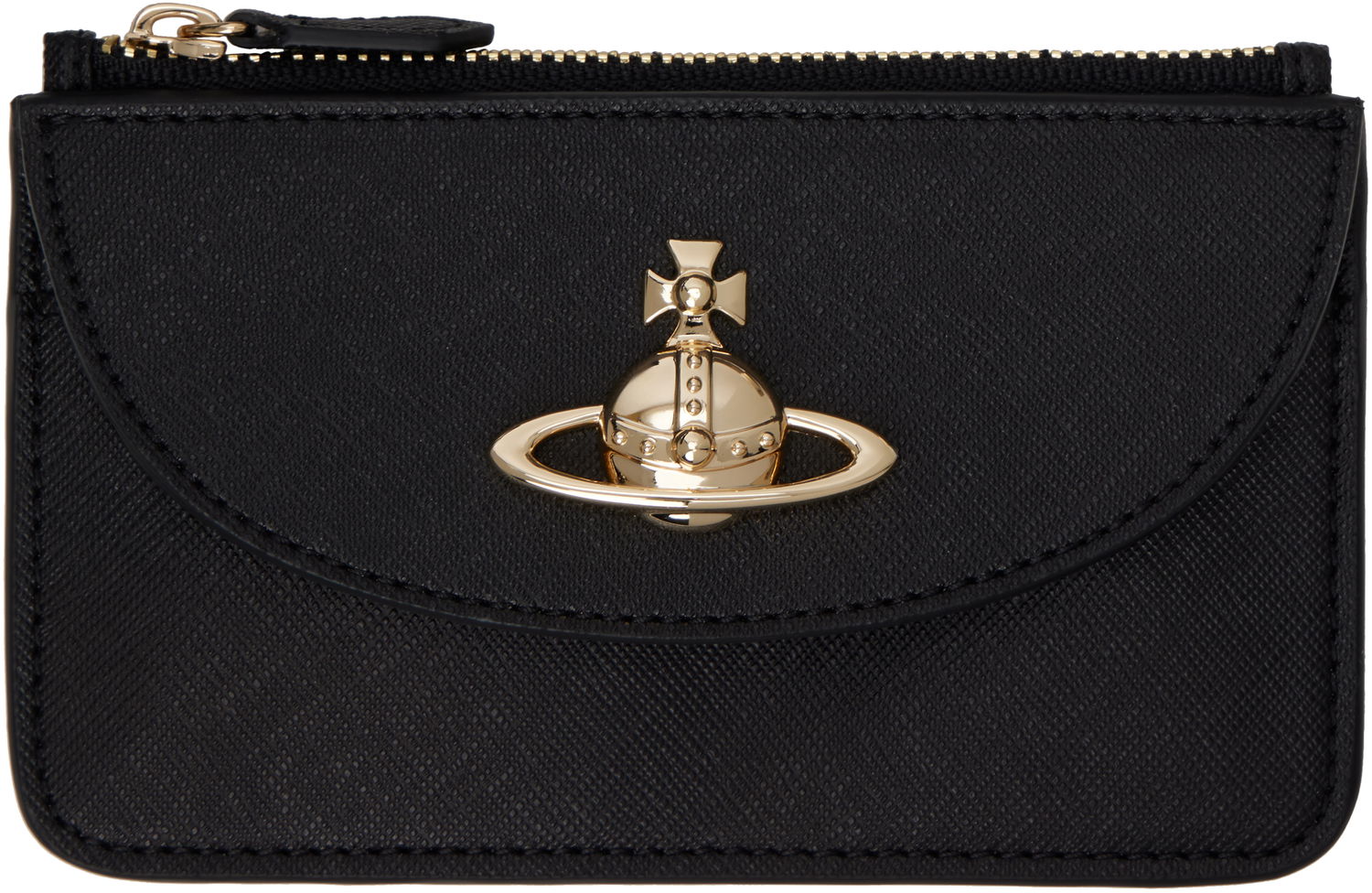 Peňaženka Vivienne Westwood Vivienne Westwood Half Moon Card Holder Čierna | 5402000CW-S0021-, 0