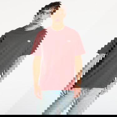 Tričko Dickies Short Sleeve T-Shirt Mapleton Vínová | DK0A4XDBL161, 0