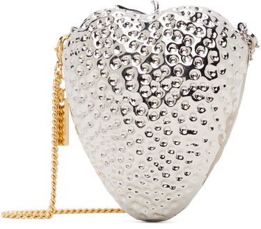Kabelka Stella McCartney Strawberry Shaped Metallic Clutch Metalická | 7B0075WP0351, 0