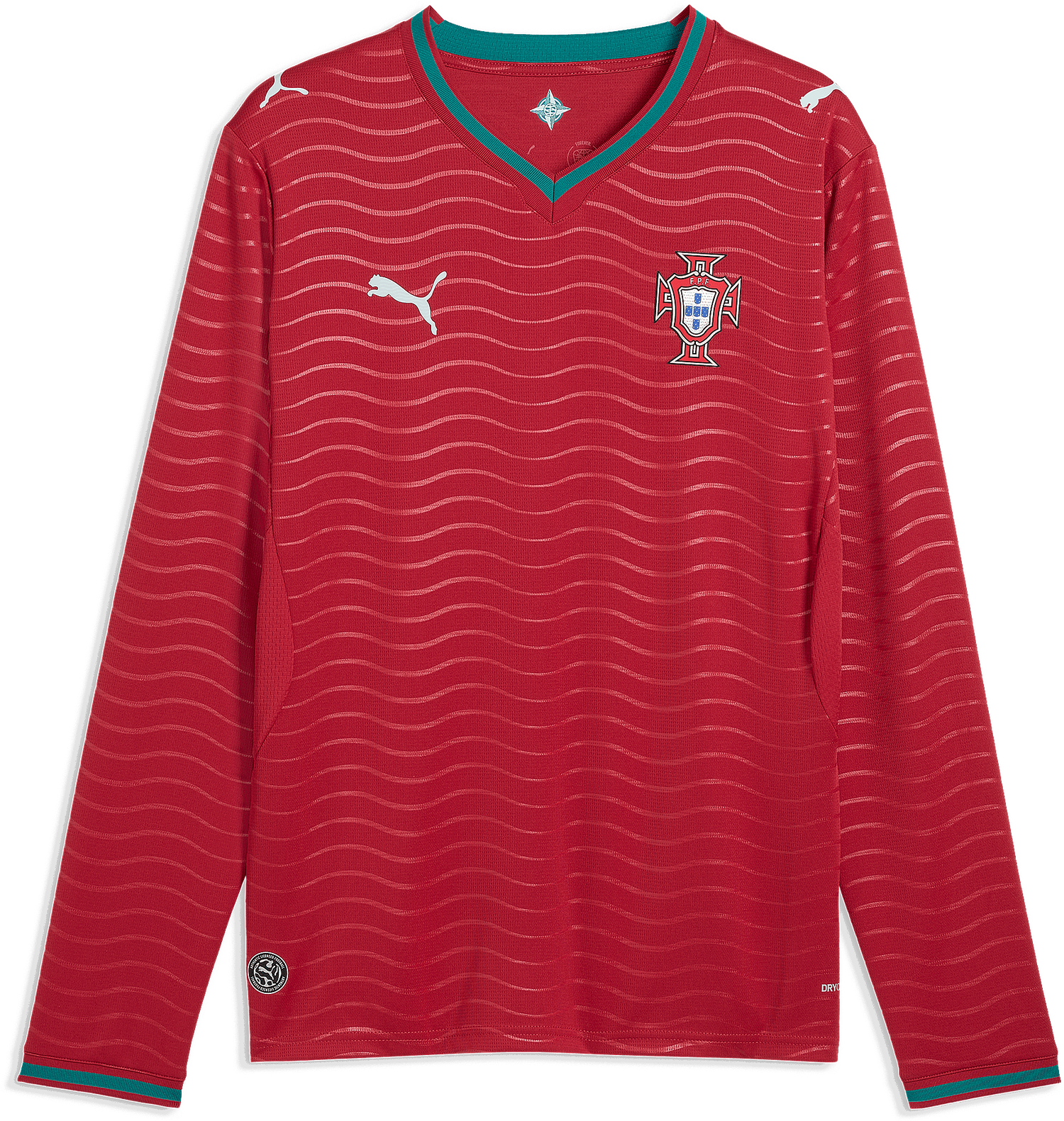 Dres Puma Portugal Replica Home Long-Sleeve Jersey 2026 Červená | 783279-01, 0