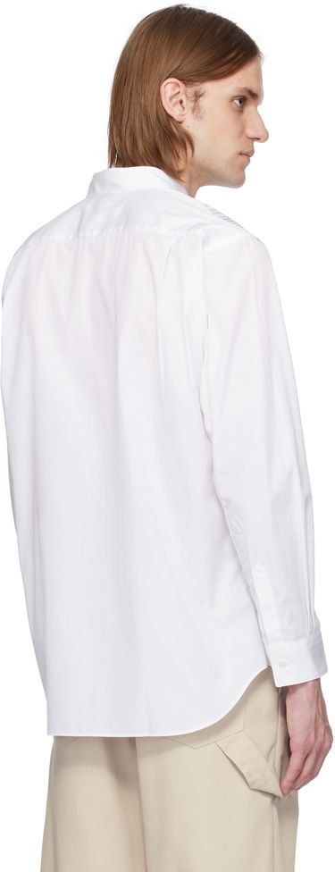 Košeľa Comme des Garçons Comme des Garçons Yarn Dyed Stripe Poplin Shirt Biela | FO-B027-051, 2