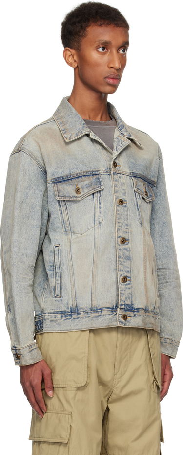 Bunda We11done We11done Washed Denim Jacket Modrá | WD-DJ3-24-315-U-SK, 1