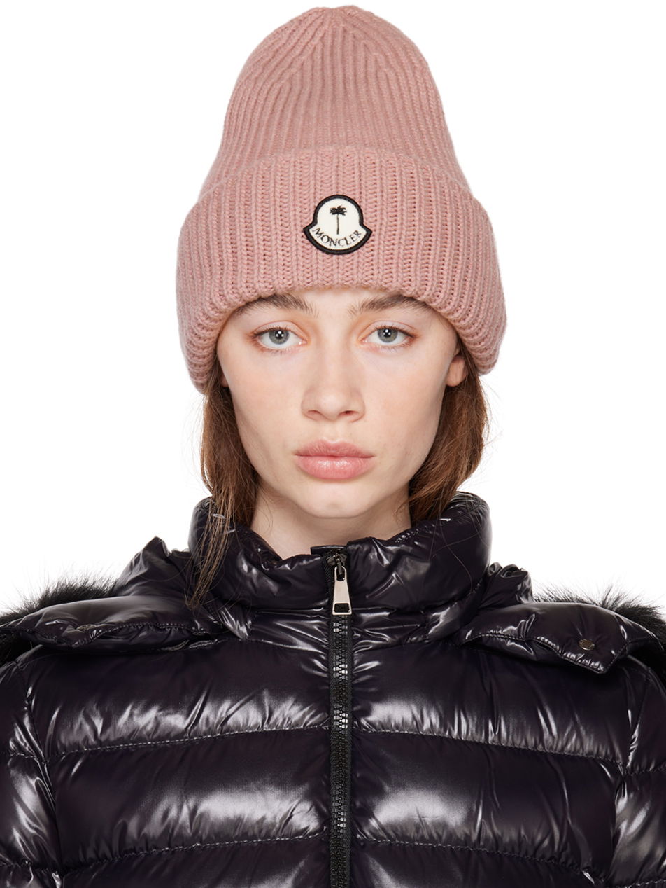 Kulicha Moncler x Genius 8 x Palm Angels Beanie Ružová | H209L3B00007M1241, 0