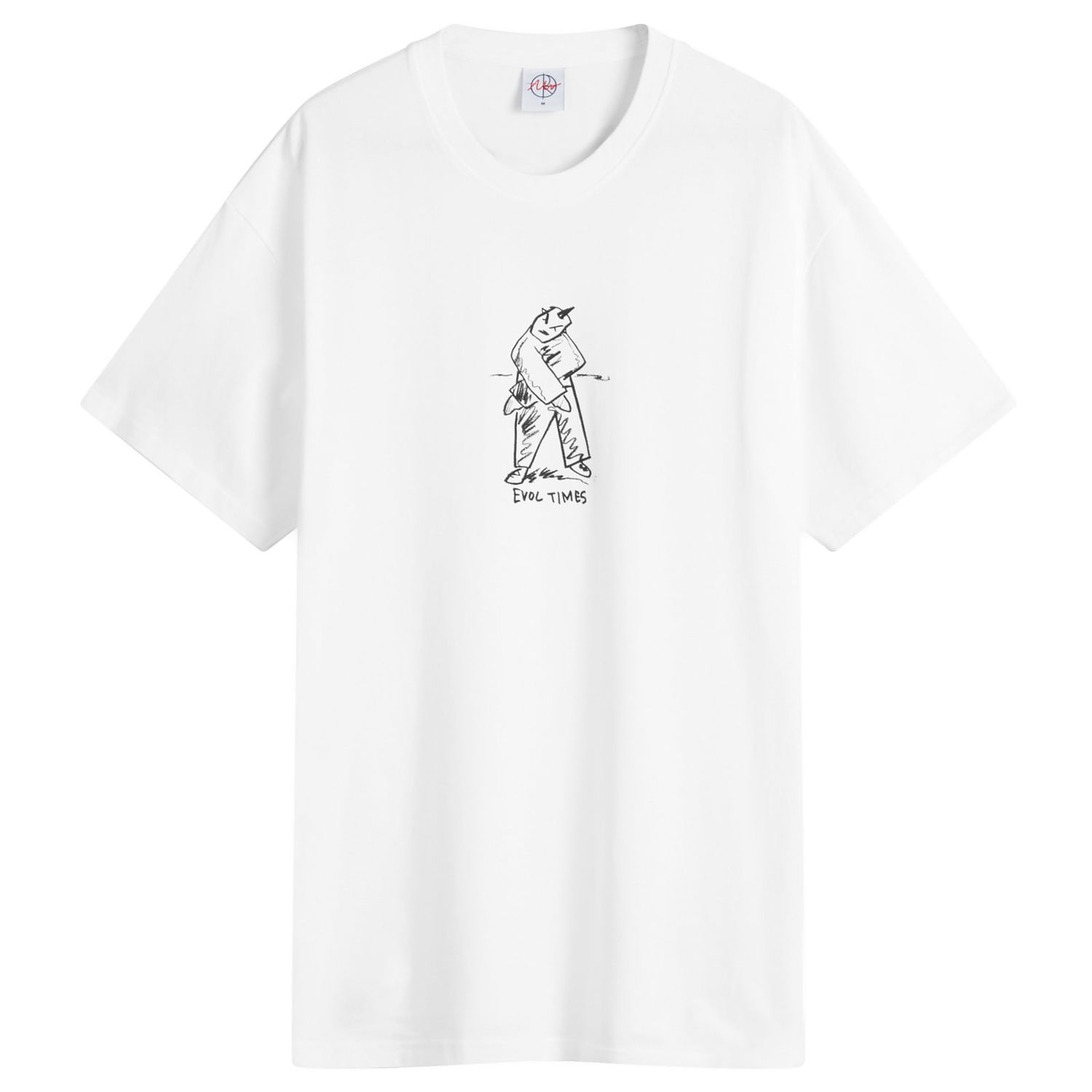 Tričko Polar Skate Co. Evol Times Graphic T-Shirt - White Biela | PSC-W24-26, 0