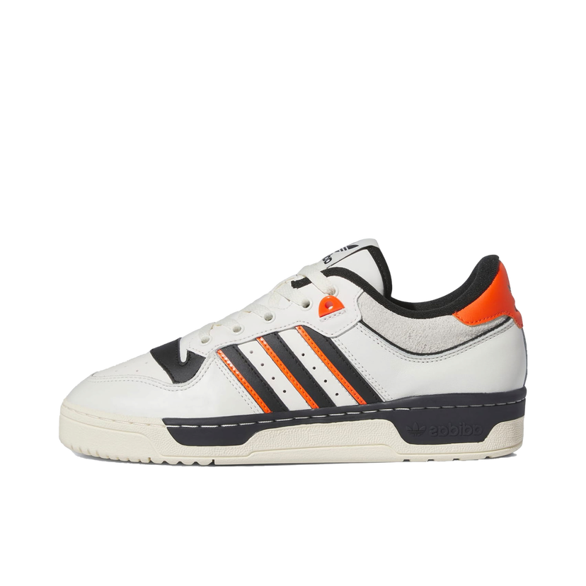Tenisky a topánky adidas Originals Rivalry 86 Low White Black Semi Impact Orange Biela | IE7140