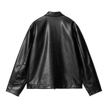 Bunda Carhartt WIP Black Faux Leather Jacket Čierna | I034426_6, 2