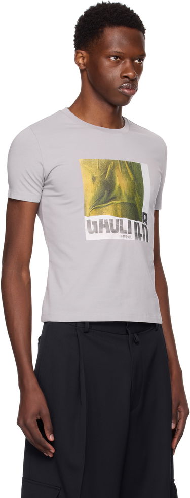 Tričko Jean Paul Gaultier Jean Paul Gaultier Cotton Water Print T-Shirt Šedá | 25/03-W-TO294-J002-134812, 4