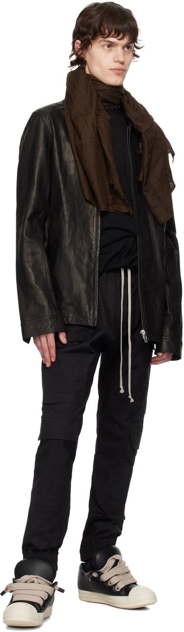 Šál Rick Owens Rick Owens Hollywood Ginny Scarf Hnedá | RU01E5472 SCAR, 2