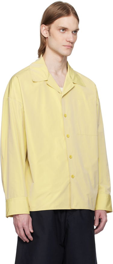 Košeľa Jil Sander Jil Sander Taffeta Camp Collar Shirt Žltá | J21DL0224_J70005, 1