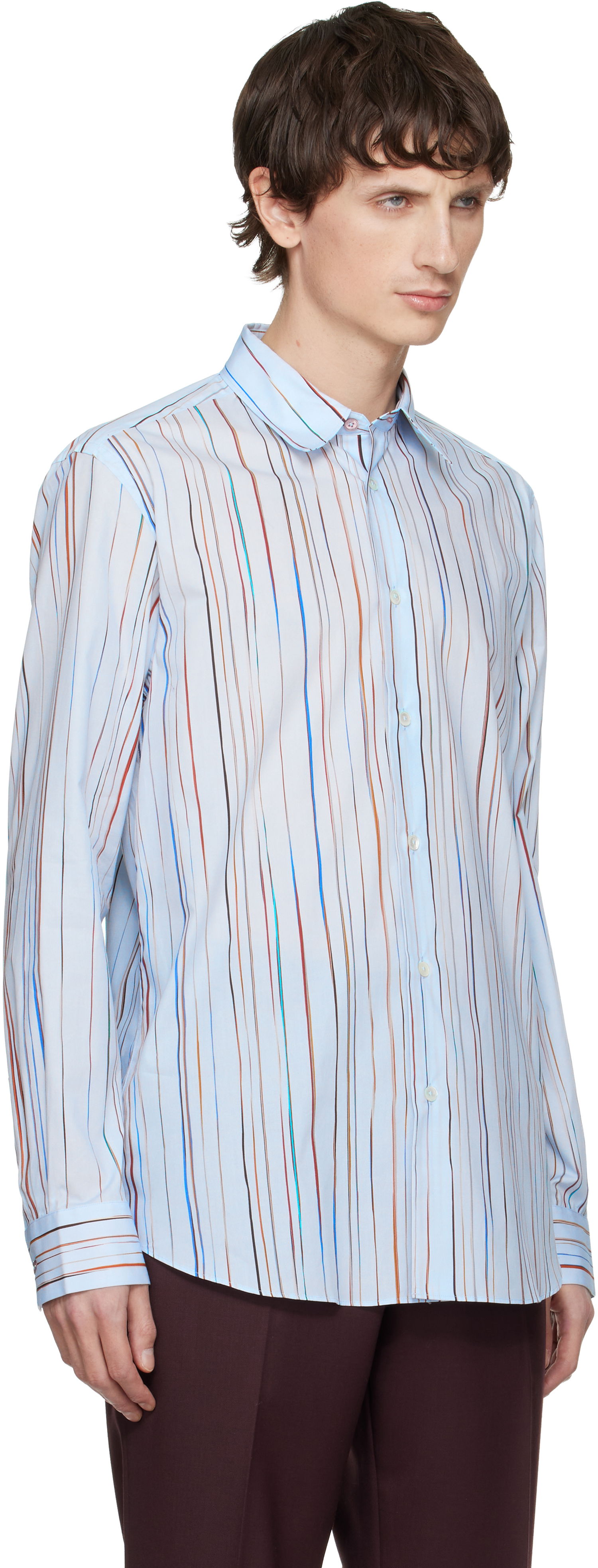 Košeľa Paul Smith Signature Pinstripe Cotton Shirt Rôznofarebný | M1R-901U-T02733-40, 1