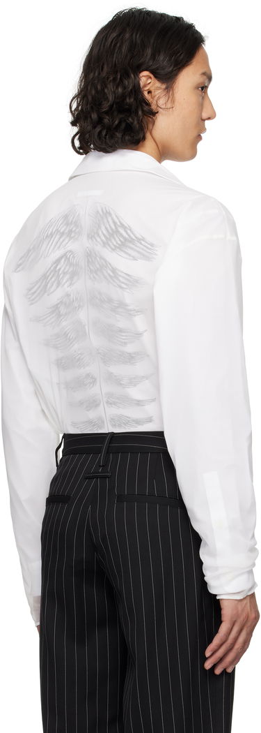 Košeľa Jean Paul Gaultier Jean Paul Gaultier 'The Tattoo Poem' Shirt Biela | 25/34-U-CH093-C586-0001, 2