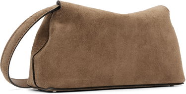 Kabelka TOTEME Totême T-Lock Suede Clutch Hnedá | 241-WAL944-LE0004, 2
