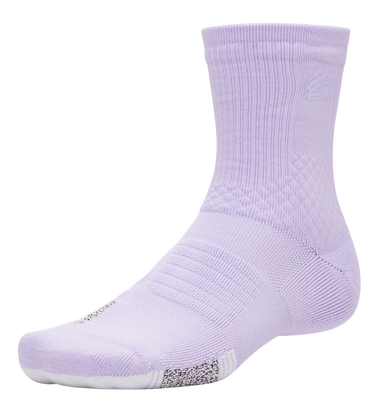 Ponožky Under Armour Curry AD Playmaker Mid Crew Socks Fialová | 1376231-538, 1
