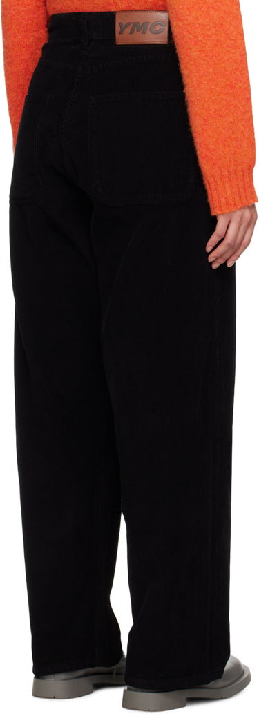Nohavice YMC YMC Silver Corduroy Trousers Čierna | Q4VAL, 2