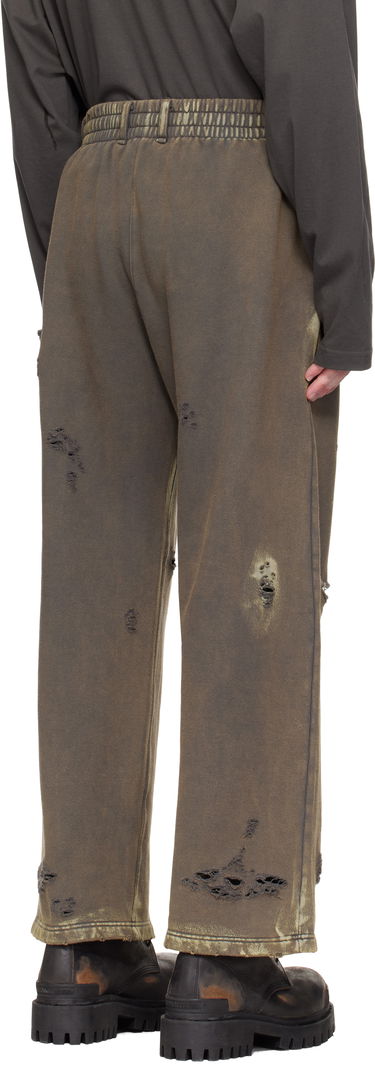 Tepláky We11done We11done Pierced Sweatpants Hnedá | WD-TA0-25-735-U-CH, 2