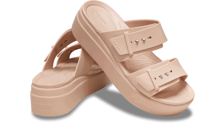 Tenisky a topánky Crocs Brooklyn Buckle Sandals Béžová | 207431-7AF, 1