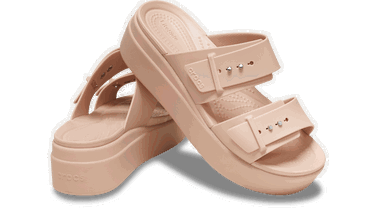 Tenisky a topánky Crocs Brooklyn Buckle Sandals Béžová | 207431-7AF, 1