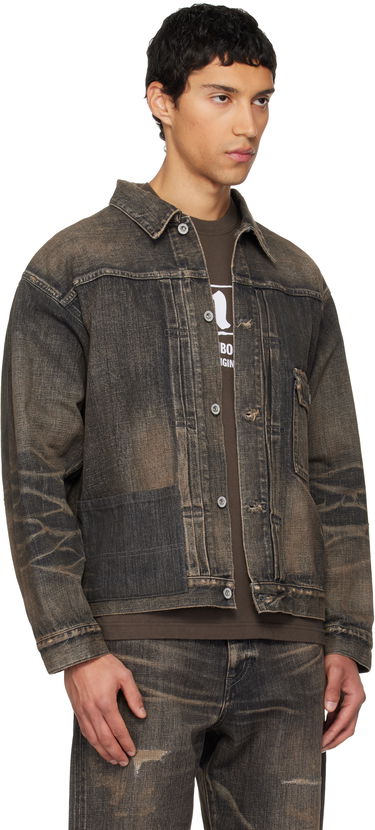 Bunda Neighborhood Denim Type-1 Jacket Hnedá | 252XBNH-JKM02, 1