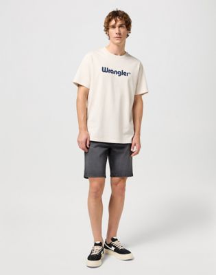 Tričko Wrangler Wrangler Frame Logo T-Shirt Béžová | 112350523:XXL, 0