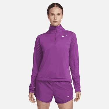 Mikina Nike Dri-FIT Pacer 1/4 Zip Top Fialová | DQ6377-503, 0