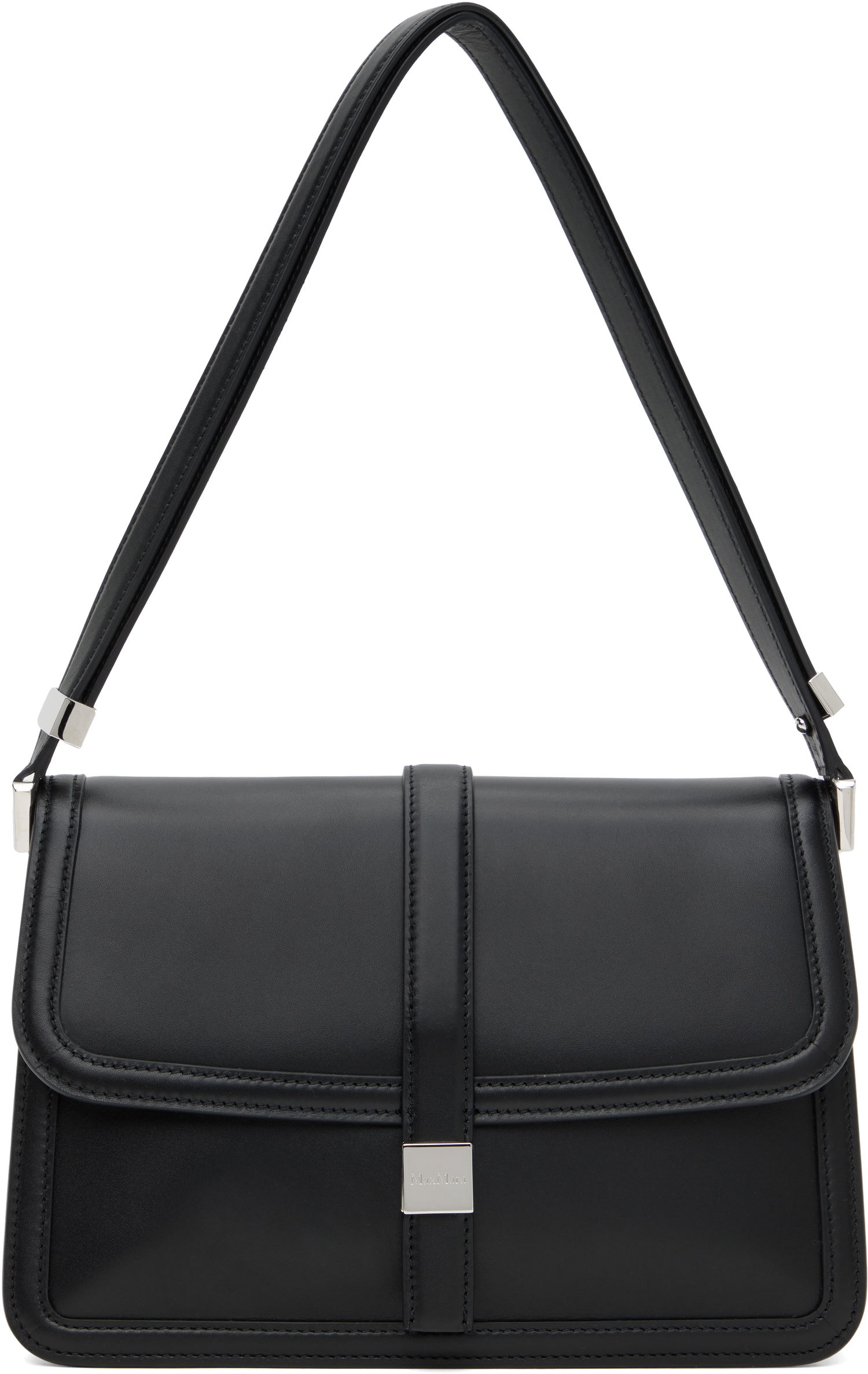Taška cez rameno Max Mara Max Mara Bianca Shoulder Bag Čierna | 2424516012600 MM81169, 0