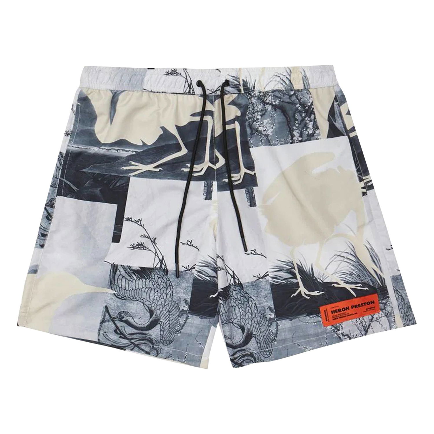 Plavky HERON PRESTON Cutout Swimshorts Šedá | HMFA005S21FAB0020900, 1