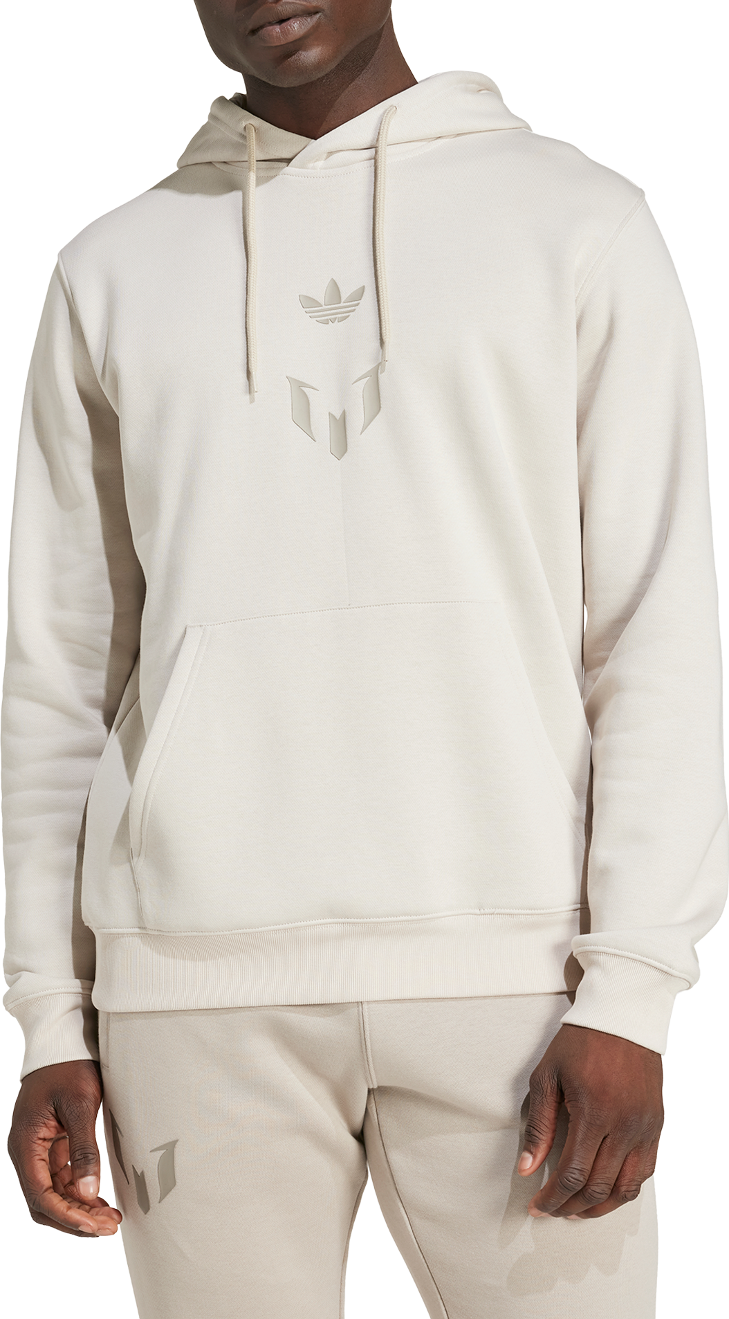 Mikina adidas Originals Messi Hoodie Béžová | jc9474, 0